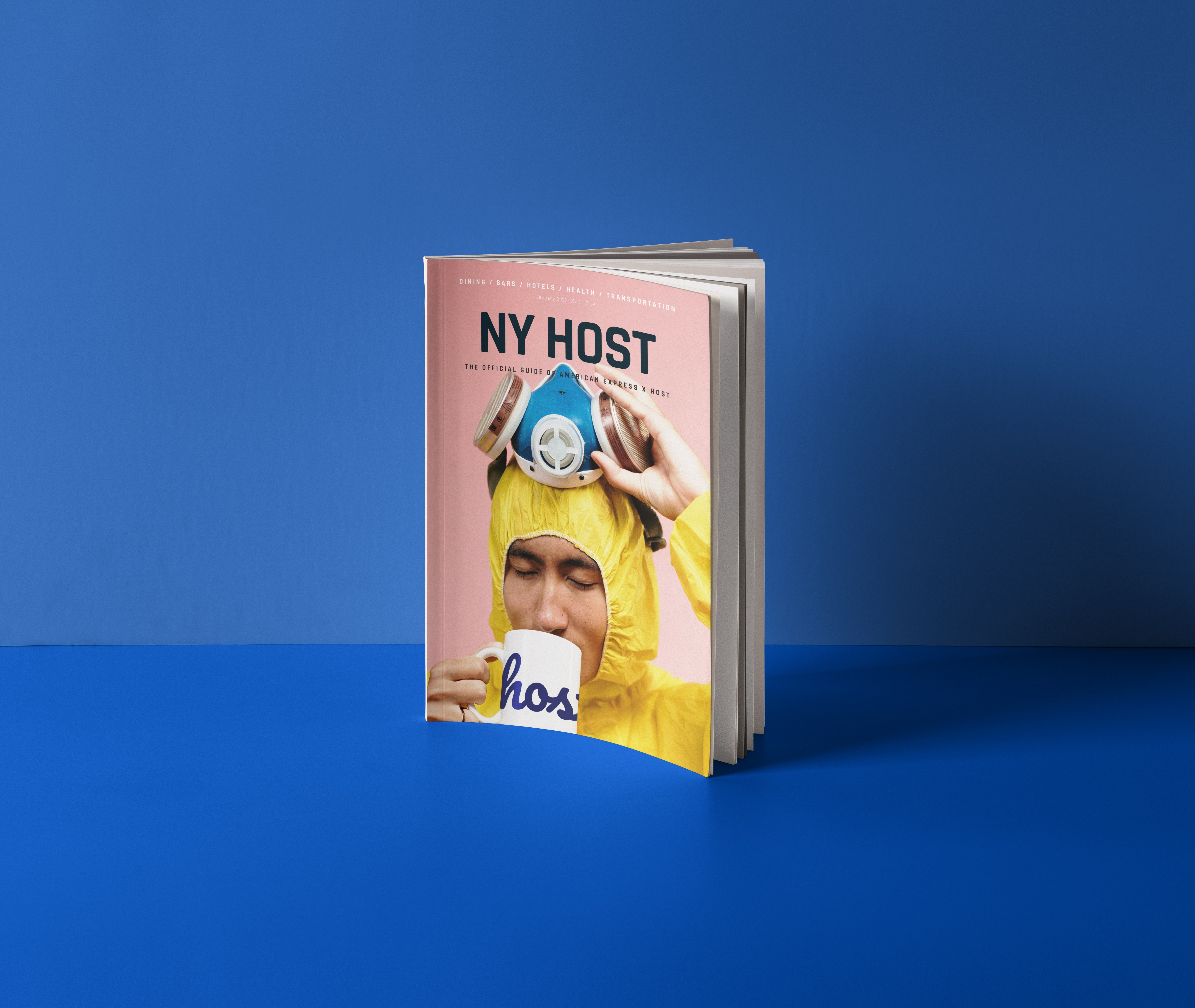 Amex Host magazine cover