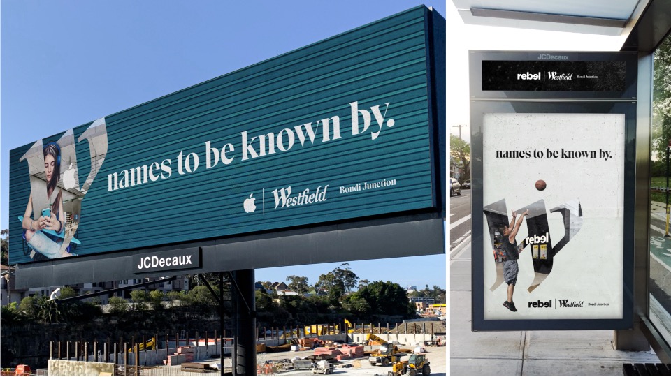 Westfield outdoor campaign